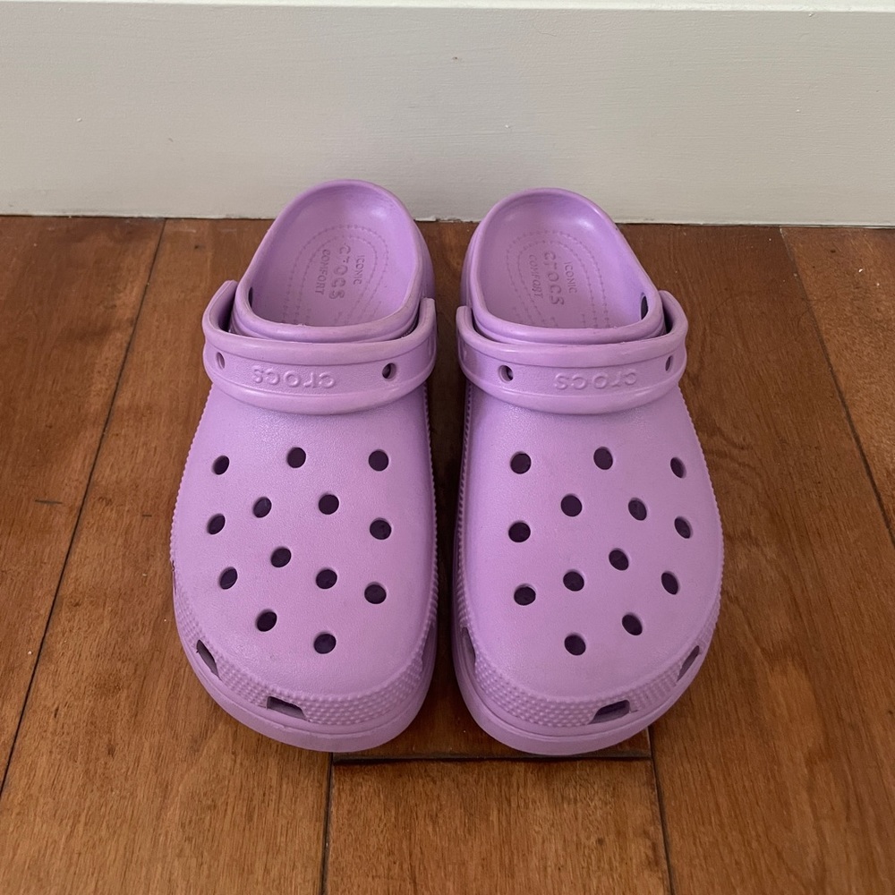 Women’s classic platform clog Crocs - Orchid